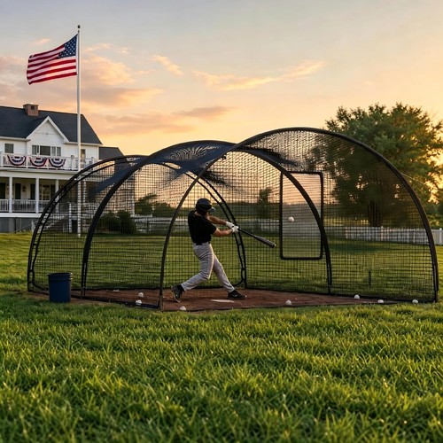 Baseball batting cage 30ft - batting,