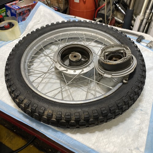 Yamaha gt80 front wheel - 70’s,