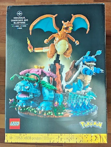 Lego 72153 pokemon venusaur - lego,