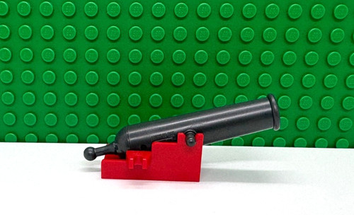 Lego cannon red - base, with