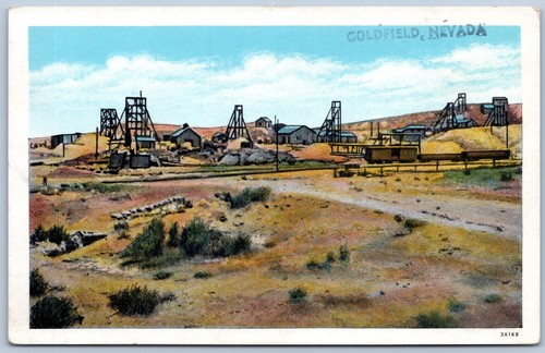 Postcard goldfield nevada - postcard,