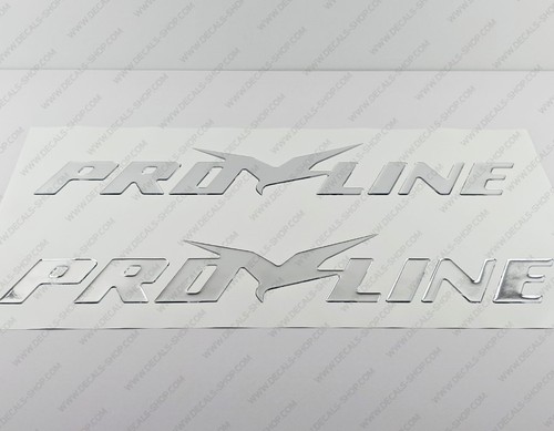 Pro line boat logo chrome - pro,