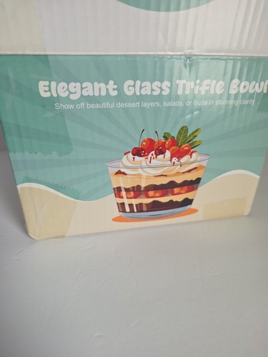 Keinve trifle bowl with lids - trifle,