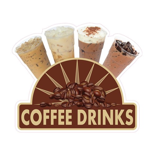 Food truck decals coffee - food,