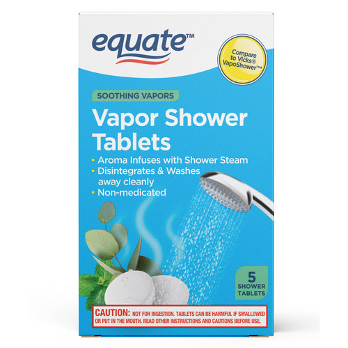 Equate vapor shower tablets - shower,