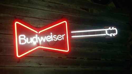 Guitar music beer bowtie - beer,