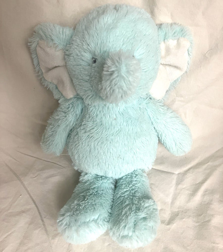 Carter blue elephant - elephant, plush