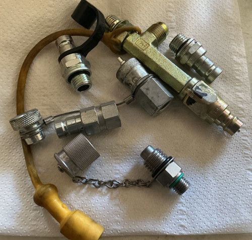 Hydraulic test fittings lot - test, (lot