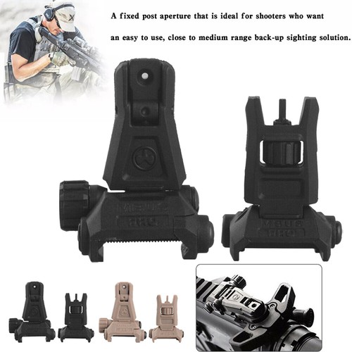 Folding back iron - back, sight