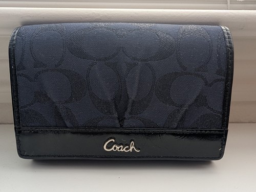 Coach ashley blue black - ashley,