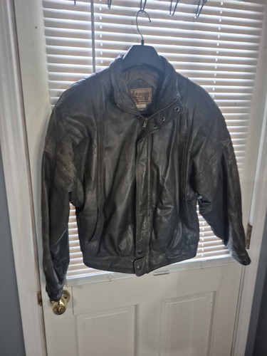 Vintage midway leather jacket - vintage,