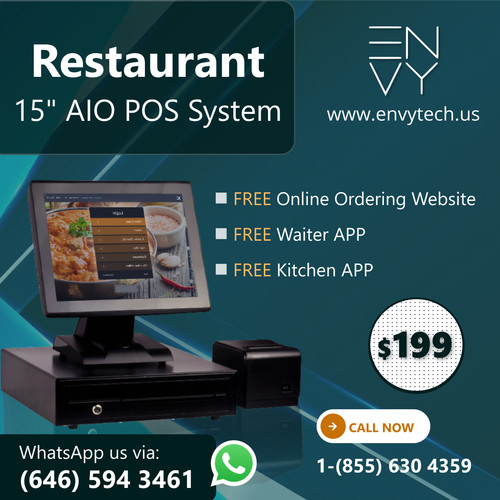 Touchscreen pos cash - 15",