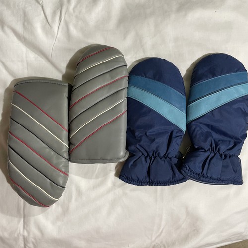 Pairs vintage 1960s mittens - 2,