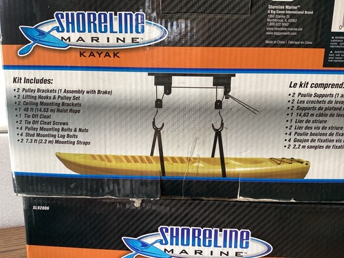 Kayak hoist kit shoreline - kayak,