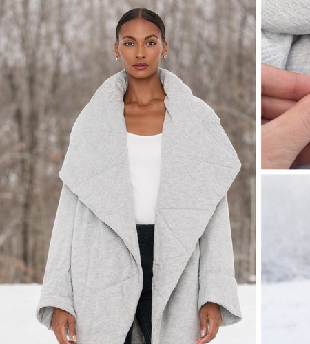 Norma kamali shawl collar coat - shawl,