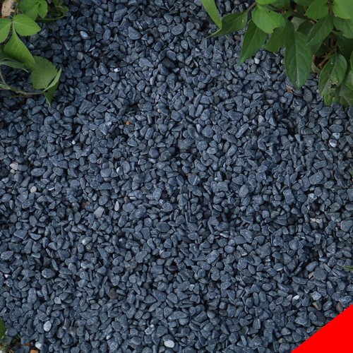 18lb black pea gravel for - black,