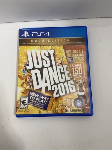 Just dance 2016 - dance, gold
