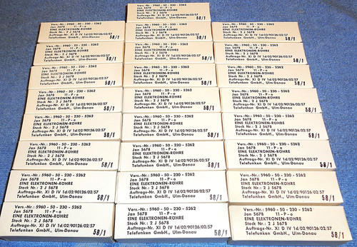 Nos telefunken jan 5678 - jan,