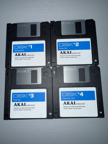 Akai mpc3000 factory library - akai,