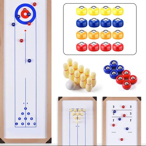 16x shuffleboard pucks - shuffleboard,