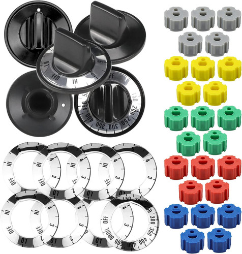 Electric range burner knob - knob, kit