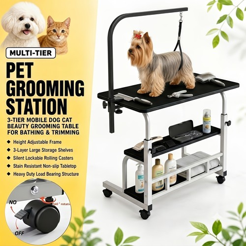 Pet grooming kit station - kit, dog