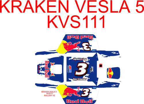 Kraken vesla wrap - kraken, decals