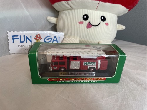 Hess miniature fire truck - hess,
