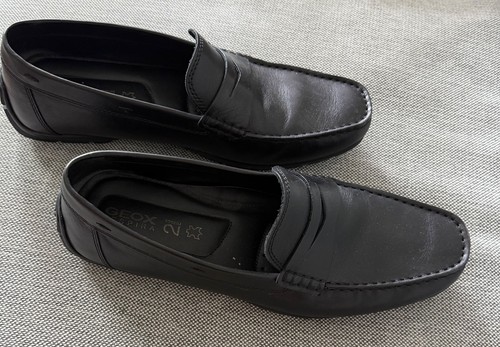 Geox loafers respira black - geox,