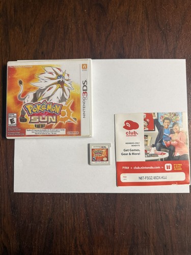 Pokémon sun nintendo 3ds - pokémon,