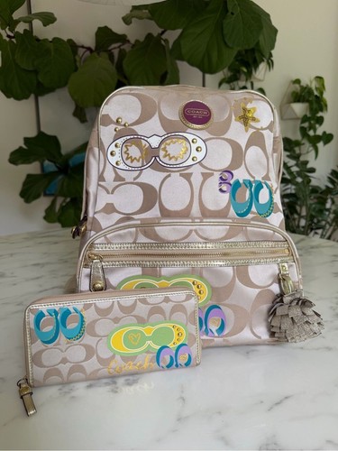 Coach poppy signature - coach,