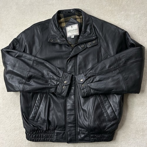 John ashford leather bomber - john,