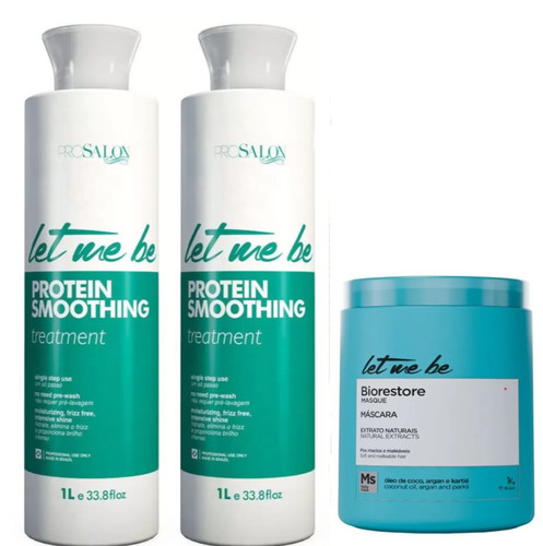 Kit brazilian keratin let me - brazilian,