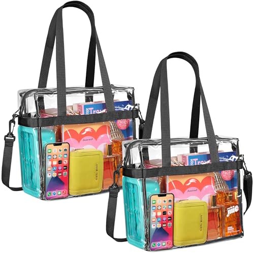 Clear bag 12x6x12 stadium - bag,