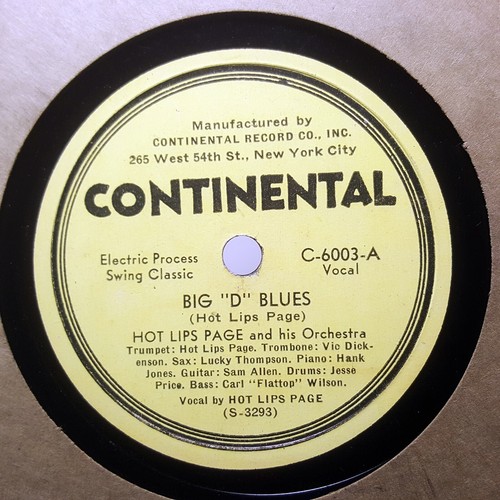 Hot lips page hank jones - lips, big
