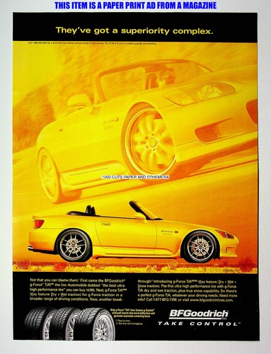 Honda s2000 car goodrich - s2000, bf