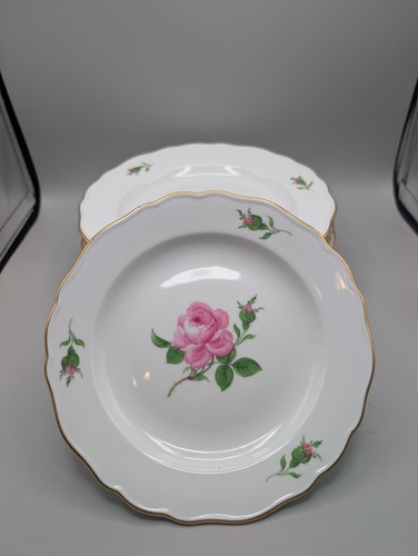Vintage meissen pink rose - vintage,