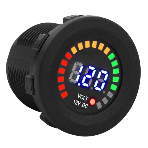 Waterproof car battery meter - waterproof,