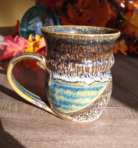 Studio art pottery mug - studio, cup