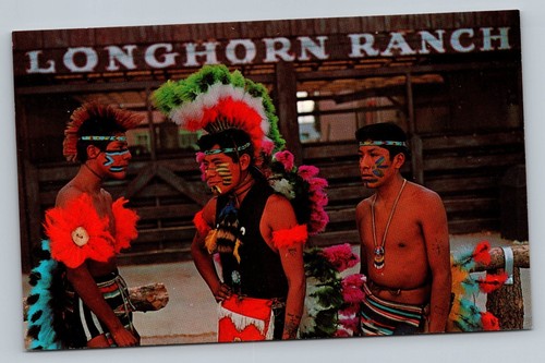 Apache indian dancers longhorn - indian,