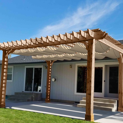 Retractable canopy cover - retractable,