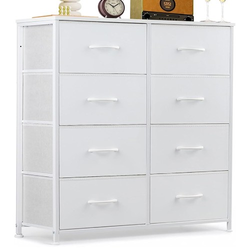 Comoda blanca roperos grande - comoda,