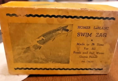 Vintage homer leblanc swim zig - leblanc,