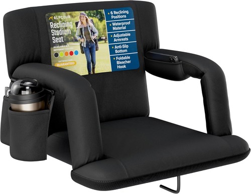 Versatile stadium seat with - versatile,