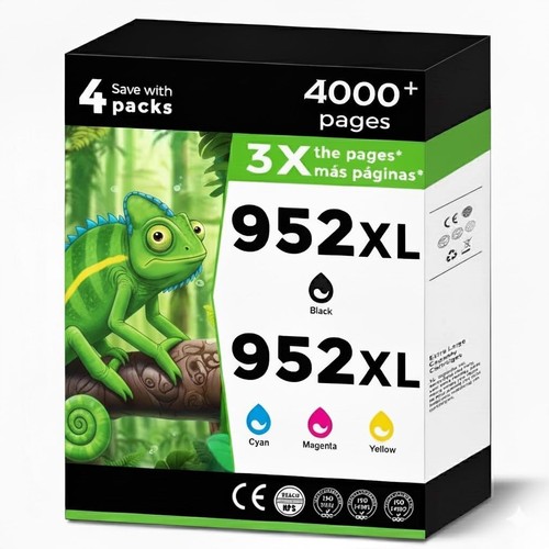 952xl ink cartridges pack - ink, 4