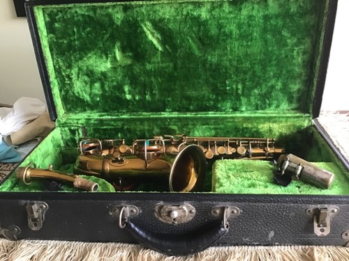 Antique rare conn curved - rare,