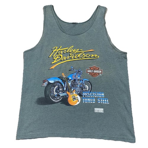 Vtg harley davidson - top, l