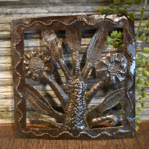 Handmade hammered metal art - handmade,