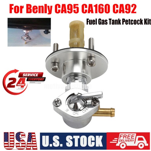 Fuel gas tank petcock kit - fuel,