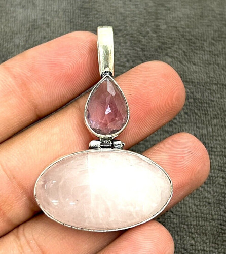 Rose quartz gemstone 925 - rose,